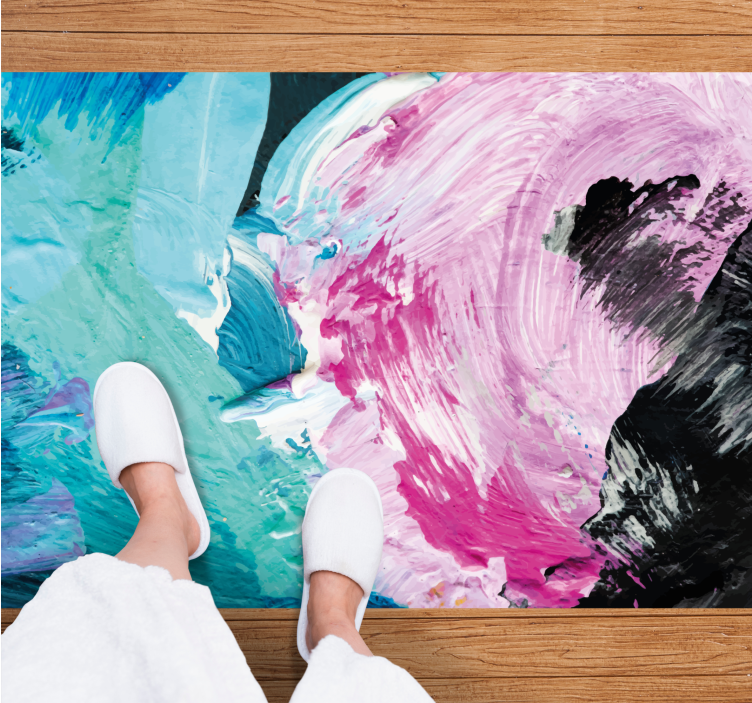 rôzne vzorované vinylové koberce špliech farby - Tenstickers