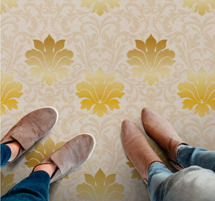 Vinylový koberec vintage elegancia barokového vzoru - Tenstickers