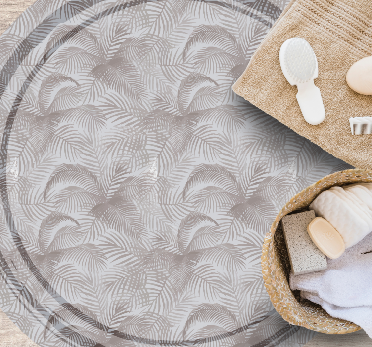 vinylový koberec s kvetmi botanické prekrytie - Tenstickers