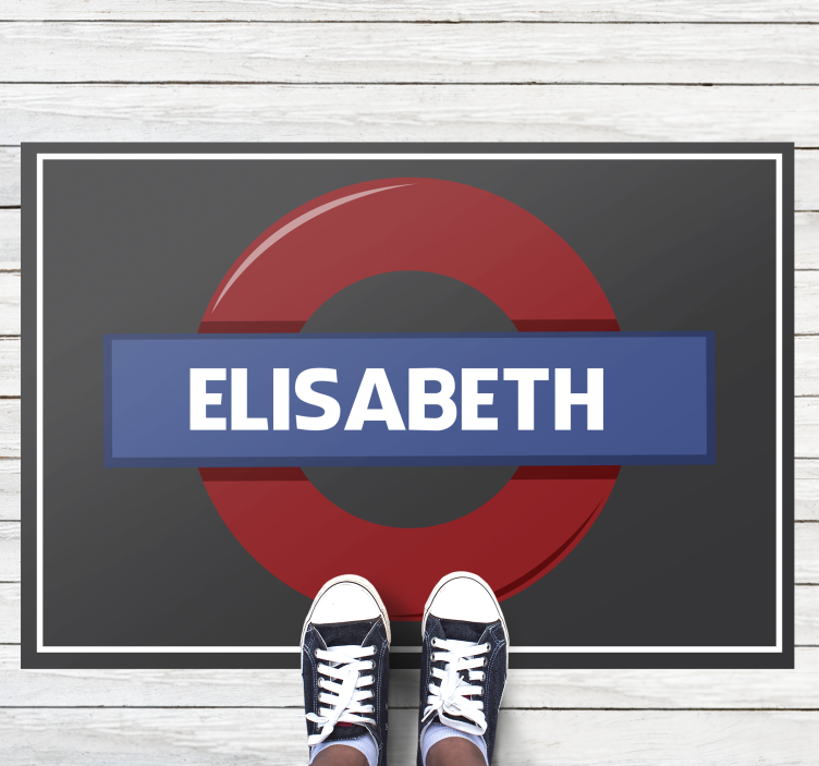 vinylový koberec s menom podzemné znamenie - Tenstickers