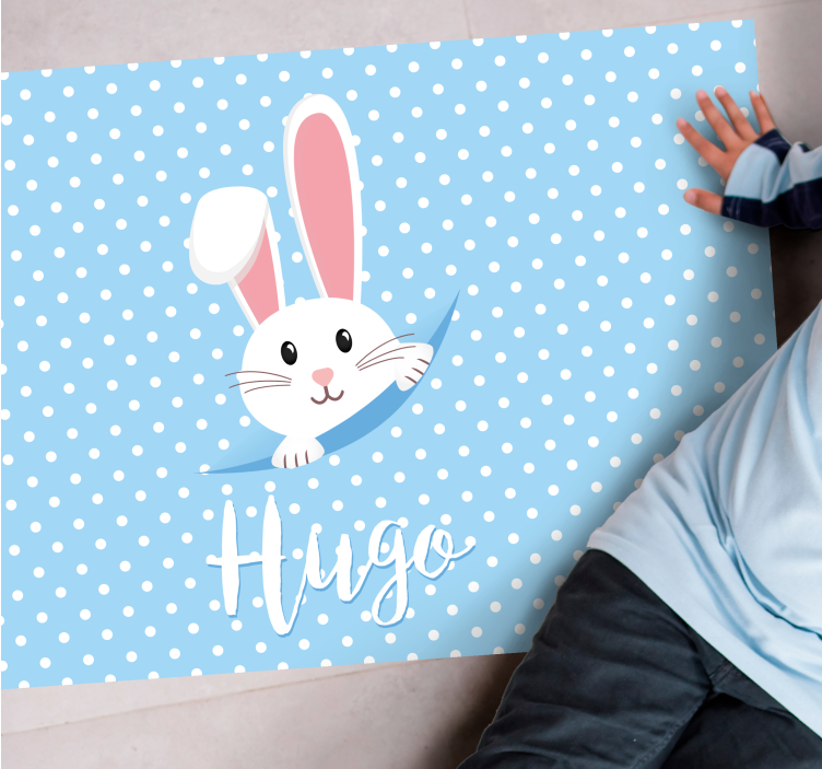 rôzne vinylové koberce pre deti králik a krtkovia - Tenstickers