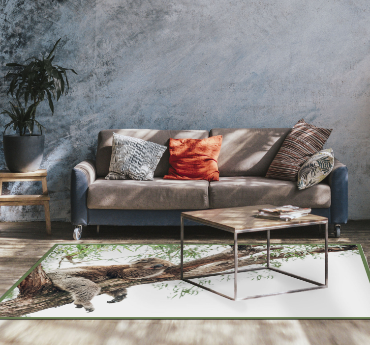 vinylové koberce zvieratá scéna zo stromu koala - Tenstickers