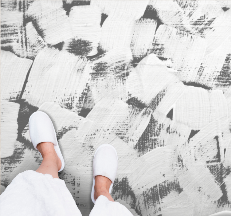 vinylový koberec so vzormi abstraktná štetinová textúra - Tenstickers