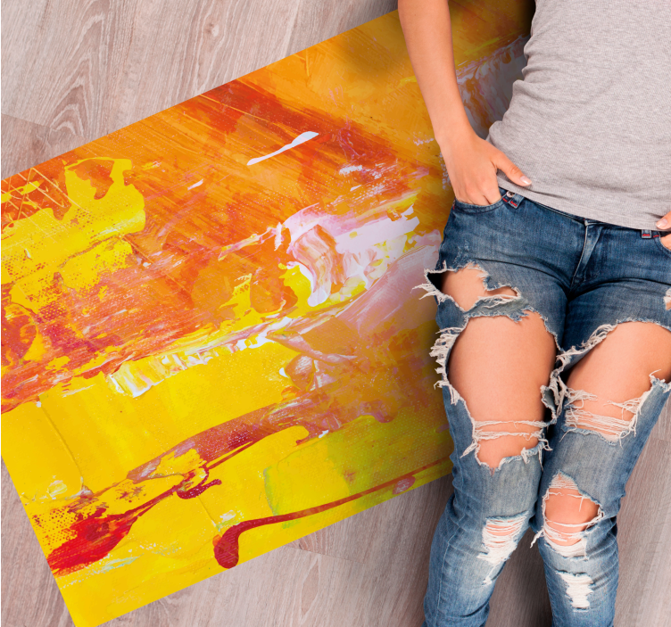 vinylový koberec so vzormi abstraktné mramorovanie - Tenstickers