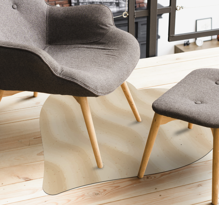 vzorovaný vinylový koberec zvlnený tvar srdca - Tenstickers