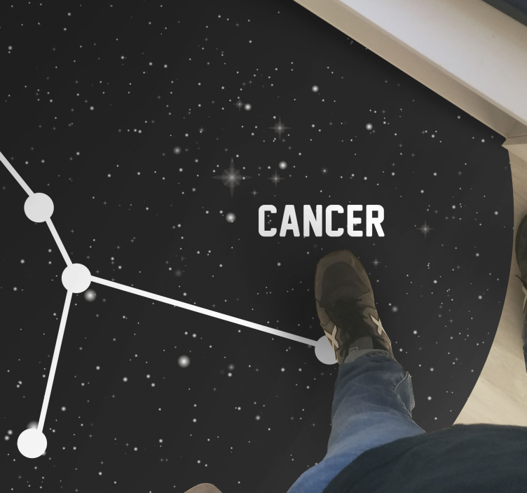 Znamenie zverokruhu rakovina moderný koberec - Tenstickers