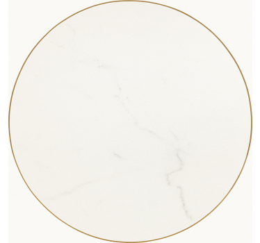 vinylový koberec do jedálne žila z bieleho mramoru - Tenstickers