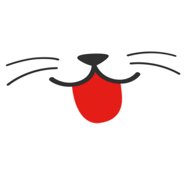 Detský vinylový koberec mačacia papuľa a nos - Tenstickers