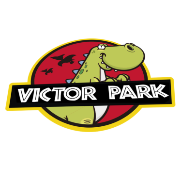 Personalizovaný jurský park pre deti vinyl koberec - Tenstickers