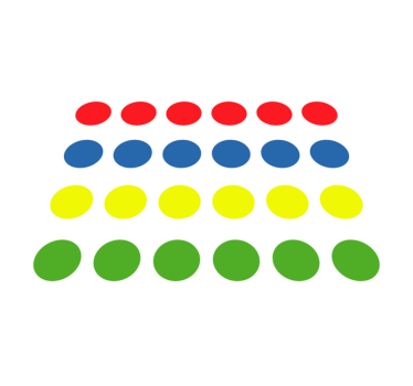 Vinylový koberec s twisterovou hrou - Tenstickers
