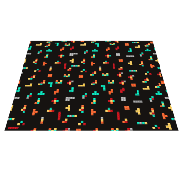 detský vinylový hry téma tetris - Tenstickers