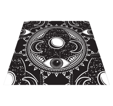 Mandala zverokruhu téma mat - Tenstickers