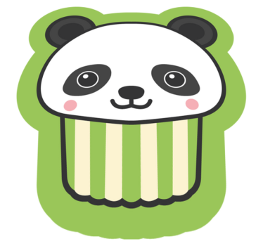 Anime happy panda zvieracia podložka - Tenstickers
