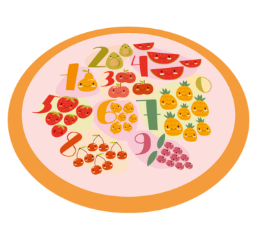 Náučná cestná čísla cestná rohož - Tenstickers