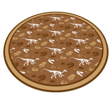 rôzne vinylové koberce pre deti motívy dinosaurov - Tenstickers
