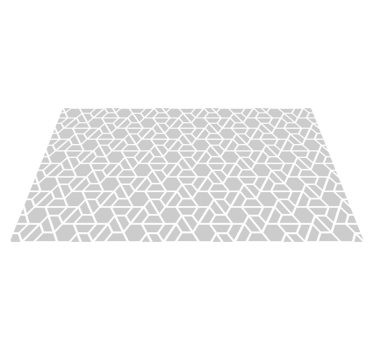 šedé moderné vzory geometrické koberce - Tenstickers