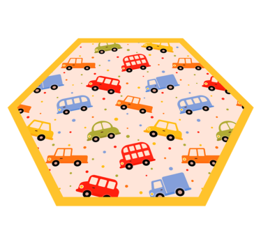 rôzne vinylové koberce pre deti hravá doprava - Tenstickers