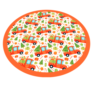 Vianočný stromček koberec - Tenstickers