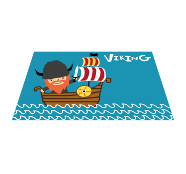 rôzne vinylové koberce pre deti vikingské dobrodružstvo - Tenstickers