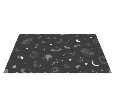 Nordic univers baby mat - Tenstickers