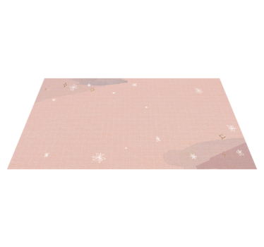 hviezdy vinylový koberec minimalistický béžový dizajn - Tenstickers