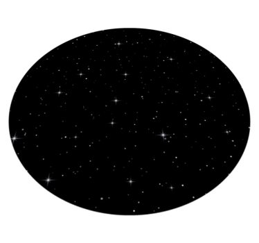 hviezdy vinylový koberec hviezdne nočné videnie - Tenstickers