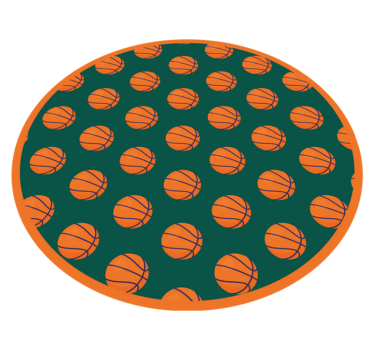 Vinylový koberec cesty basketbalová myšlienka - Tenstickers