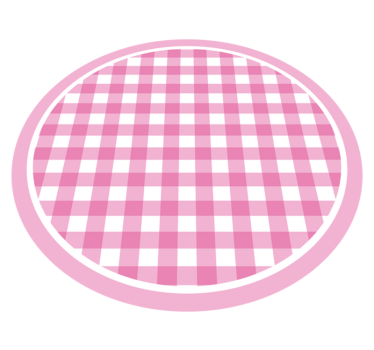 rôzne vinylové koberce pre deti ružový kockovaný štýl - Tenstickers