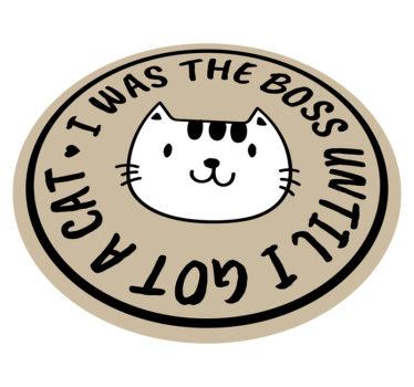 vinylový koberec abeceda mačací šéf až do - Tenstickers