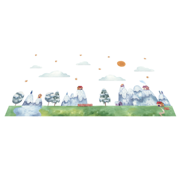 Sivá detská karimatka nordic mountain - Tenstickers