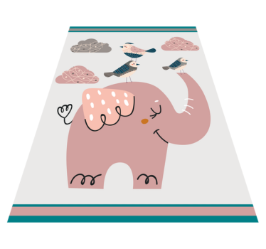 Podložka pre bábätká severských slonov a vtákov - Tenstickers