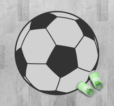 Futbalová lopta deti vinylové koberce - Tenstickers