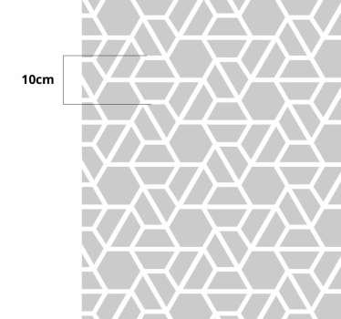 šedé moderné vzory geometrické koberce - Tenstickers