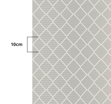 Nepravidelné šedé kosoštvorce geometrické vinylové koberce - Tenstickers