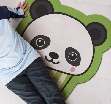 Anime happy panda zvieracia podložka - Tenstickers