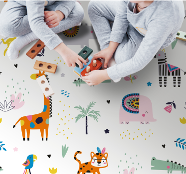 Detská podložka z divokých severských zvierat - Tenstickers