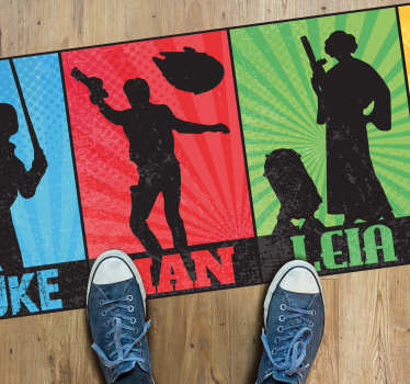 detský vinylový hry cesta hrdinov - Tenstickers