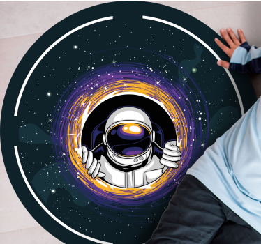 detský vinylový hry cesta kozmonauta - Tenstickers