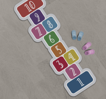 detský vinylový hry poskoková sekvencia - Tenstickers