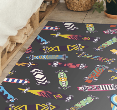 detský vinylový hry skateboardové vzory - Tenstickers
