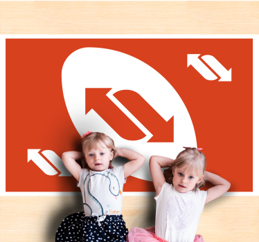 detský vinylový hry smerový pohyb - Tenstickers