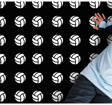 detský vinylový hry volejbalový vzor - Tenstickers