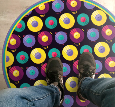detský vinylový hry zloženie retro diskov - Tenstickers
