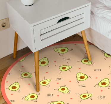 detský vinylový koberec avokádová aktivita hrať - Tenstickers