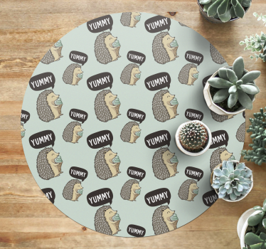 detský vinylový koberec ježko potešenie - Tenstickers