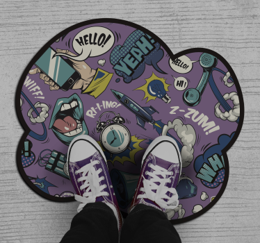 detský vinylový hry komické zvukové efekty - Tenstickers