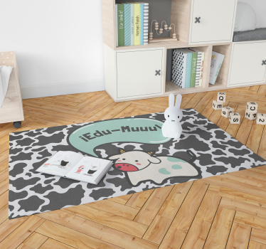 Personalizovaný kravský osobný koberec - Tenstickers