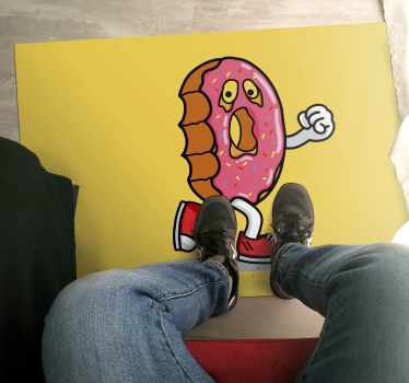 rôzne vinylové koberce pre deti animovaná postavička šišky - Tenstickers