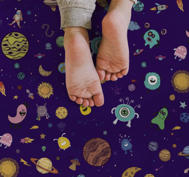 Rôzne vinylové koberce pre deti kozačková dobrodružstvo - Tenstickers
