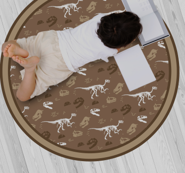 rôzne vinylové koberce pre deti motívy dinosaurov - Tenstickers